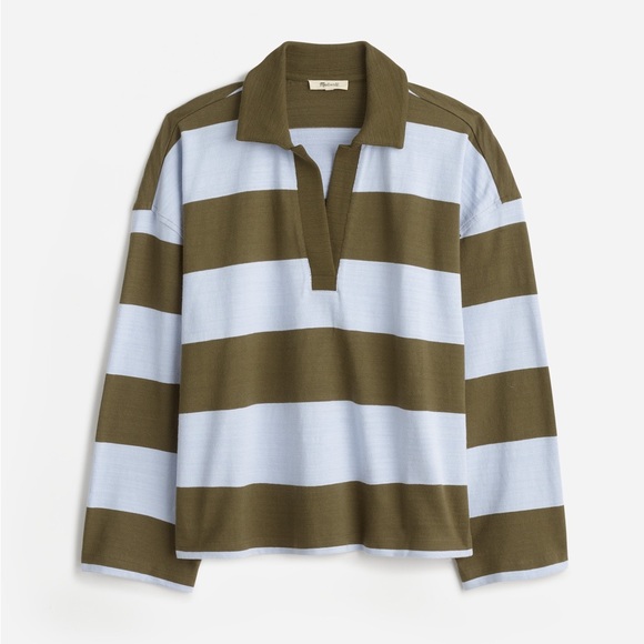 Madewell Tops - Madewell rugby polo tee